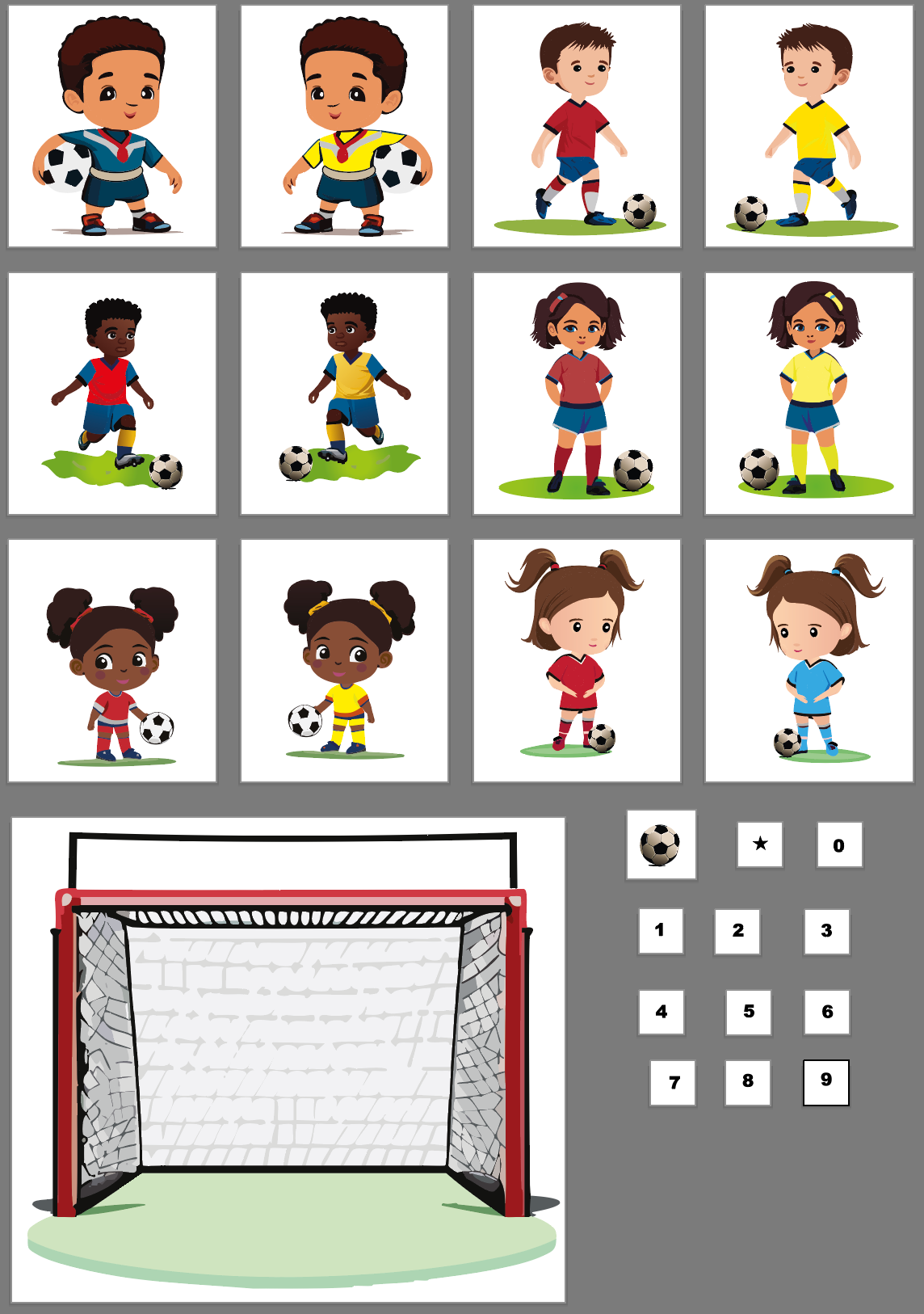 Soccer , 24 png files (2 zip), 300 DPI, transparent background