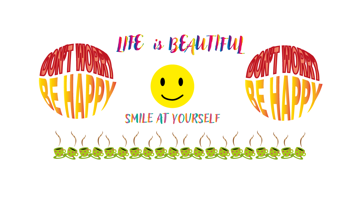 Life is beautiful, 11 oz, 2 png files, 300 DPI, transparent background