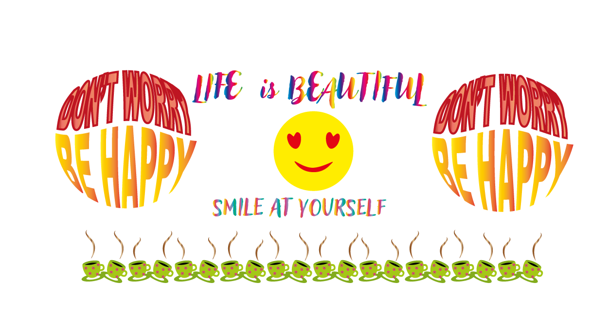 Life is beautiful, 11 oz, 2 png files, 300 DPI, transparent background