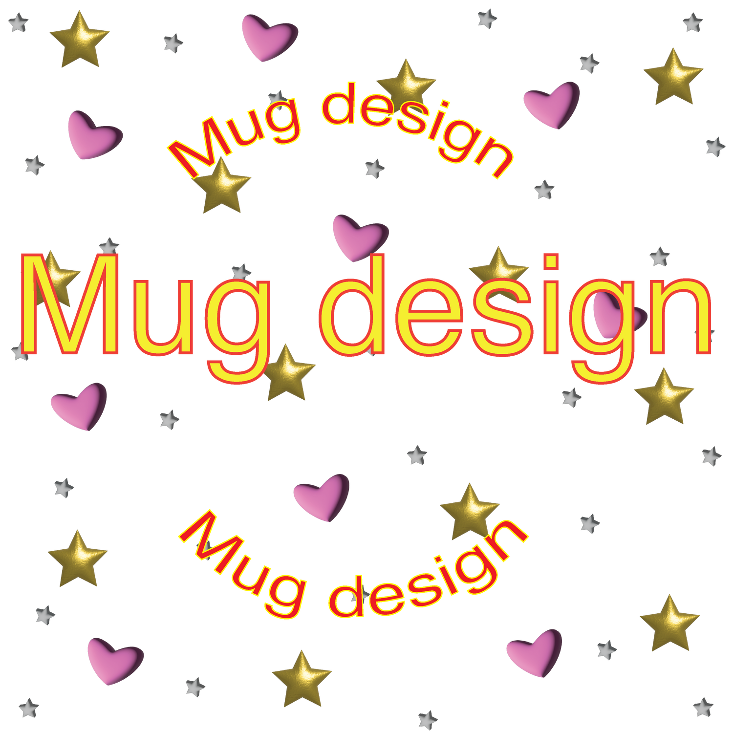 Mug design 11oz, 15 oz , for printing