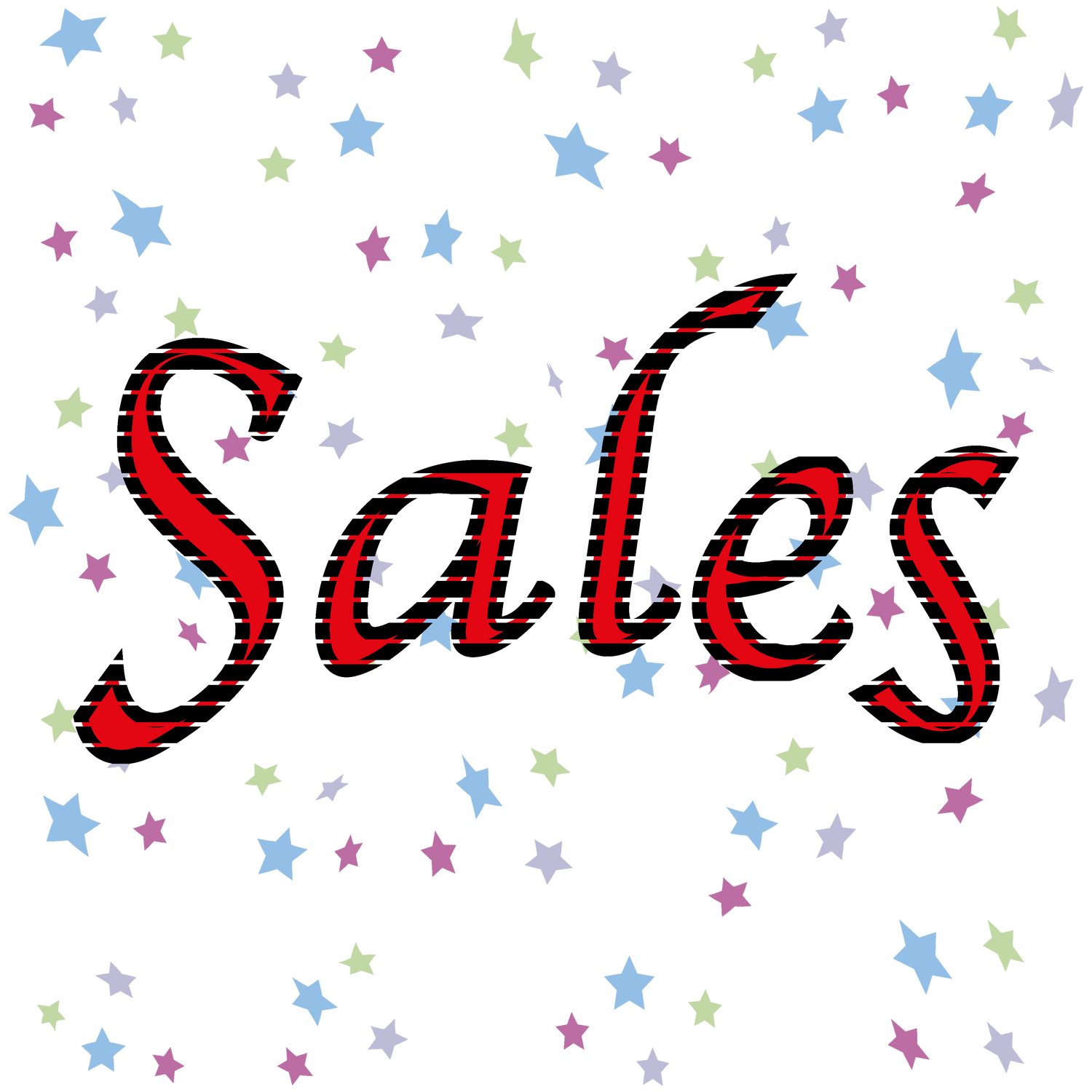 Sales, for embroidery