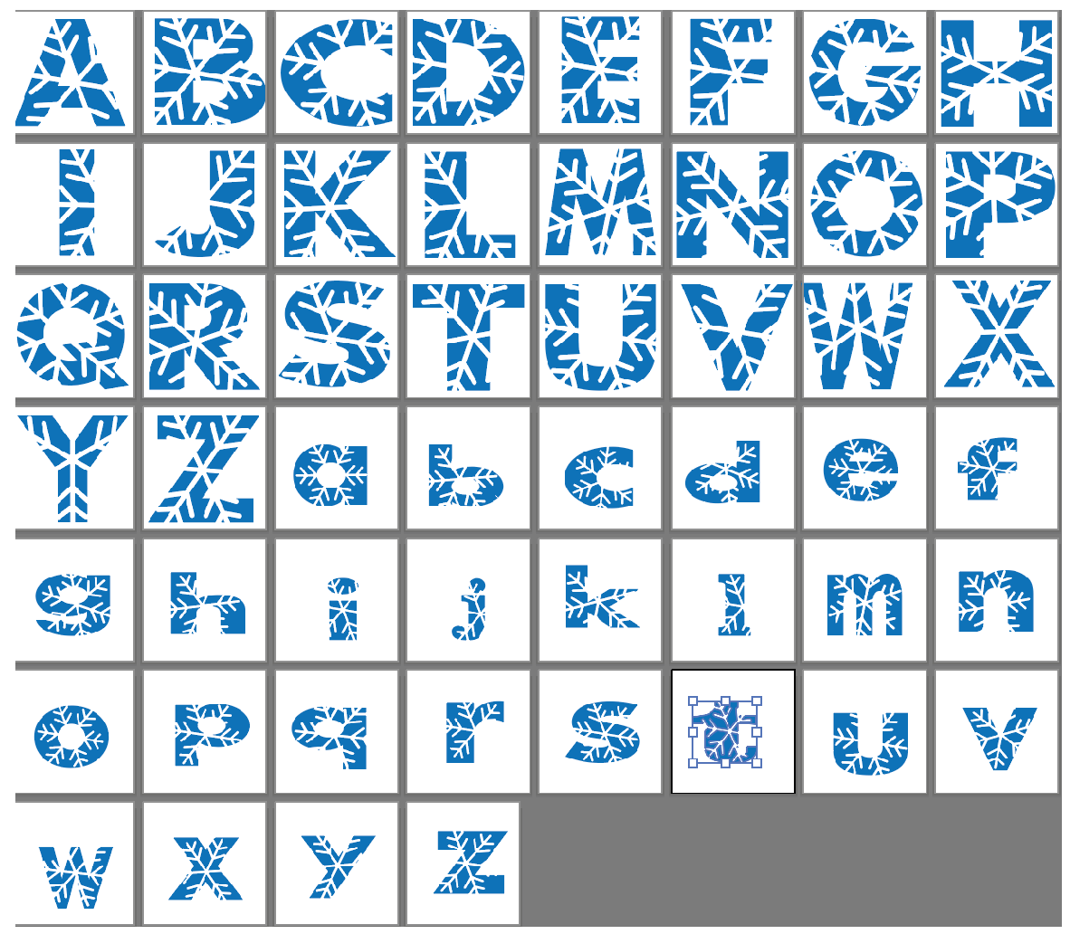 Merry Christmas&Happy New Year Alphabet, 75 png files(zip), 300 DPI, transparent background