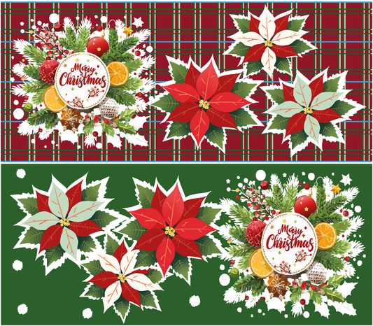Merry Christmas, 11 and 15 oz, 4 png files, 300 DPI, transparent background